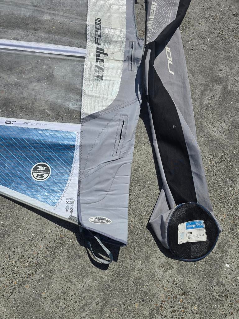 North sails warp 5.8, Ophalen