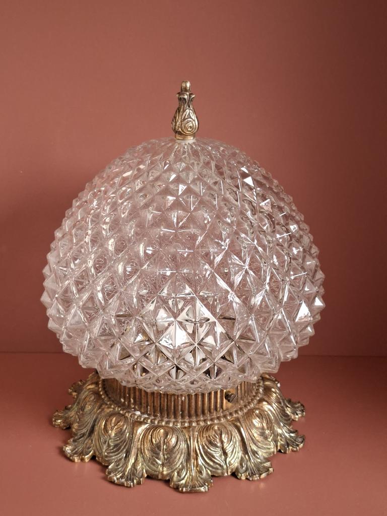 Vintage Ananas Plafondlamp, Ophalen of Verzenden
