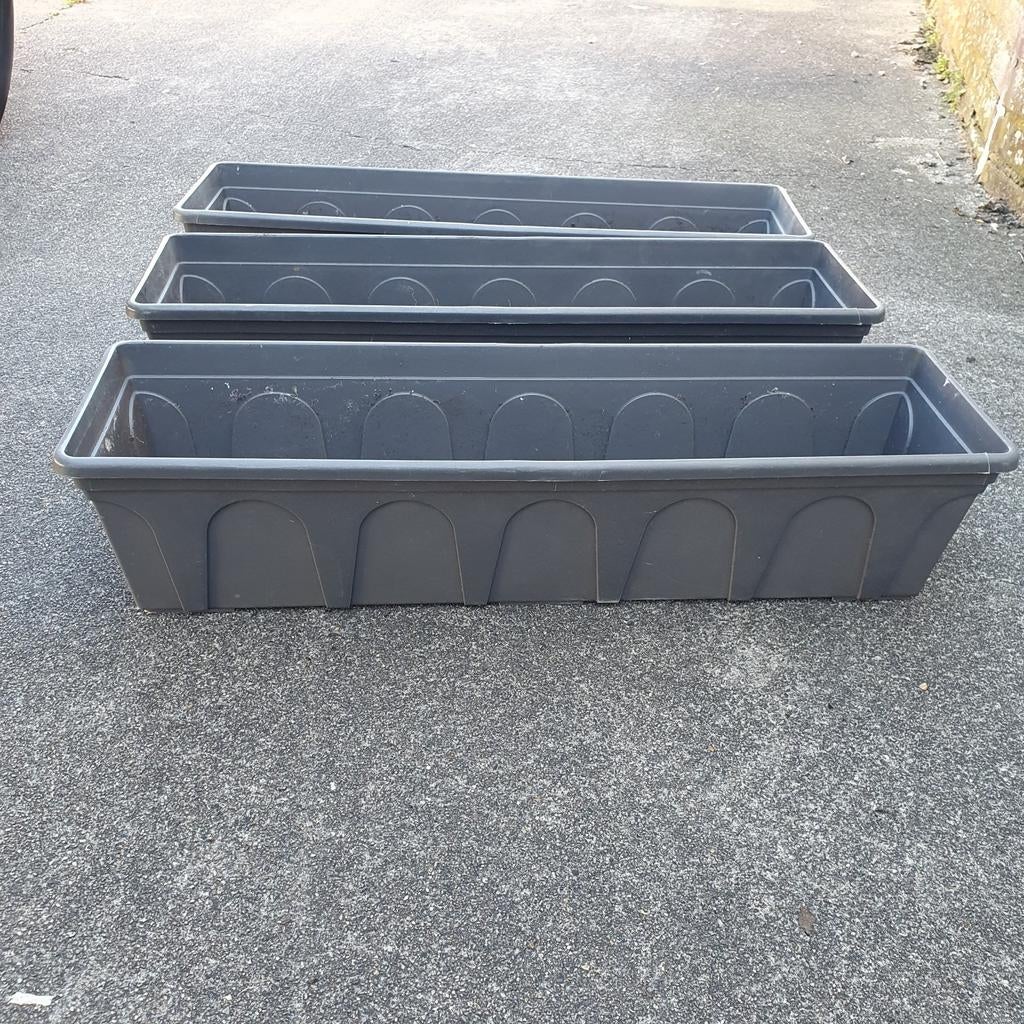 3 stuks bloemen bakken elho, Tuin en Terras, Kweekspullen, Ophalen of Verzenden, Kweekbak