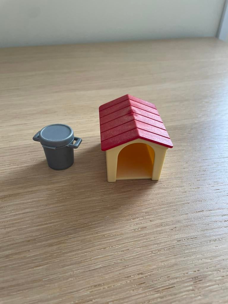 Playmobil hondenhok en emmer, Ophalen of Verzenden, Zo goed als nieuw