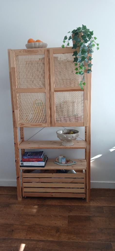 IKEA IVAR kast met deuren bijna nieuw, Ophalen, Zo goed als nieuw