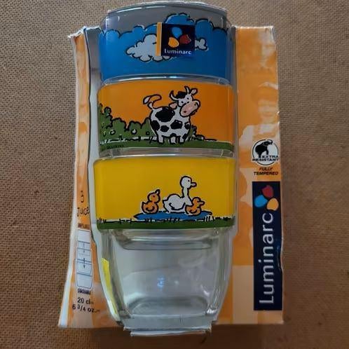 Leuke boerderij glaasjes, Ophalen of Verzenden, Zo goed als nieuw, Borrel- of Shotglas