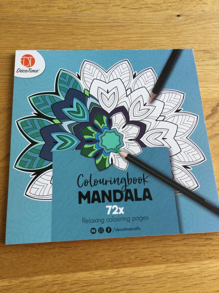 Colouringbook Mandala van Deco Time, Hobby en Vrije tijd, Tekenen, Ophalen of Verzenden, Nieuw