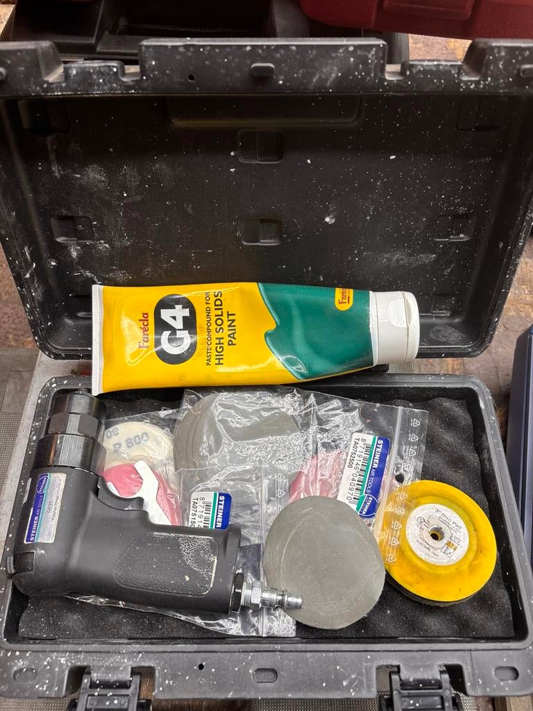 Steiner koplamp polijstset op lucht, Auto diversen, Ophalen of Verzenden