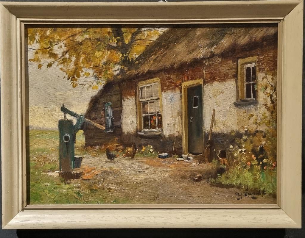 Schilderij A. Zwart, Ophalen