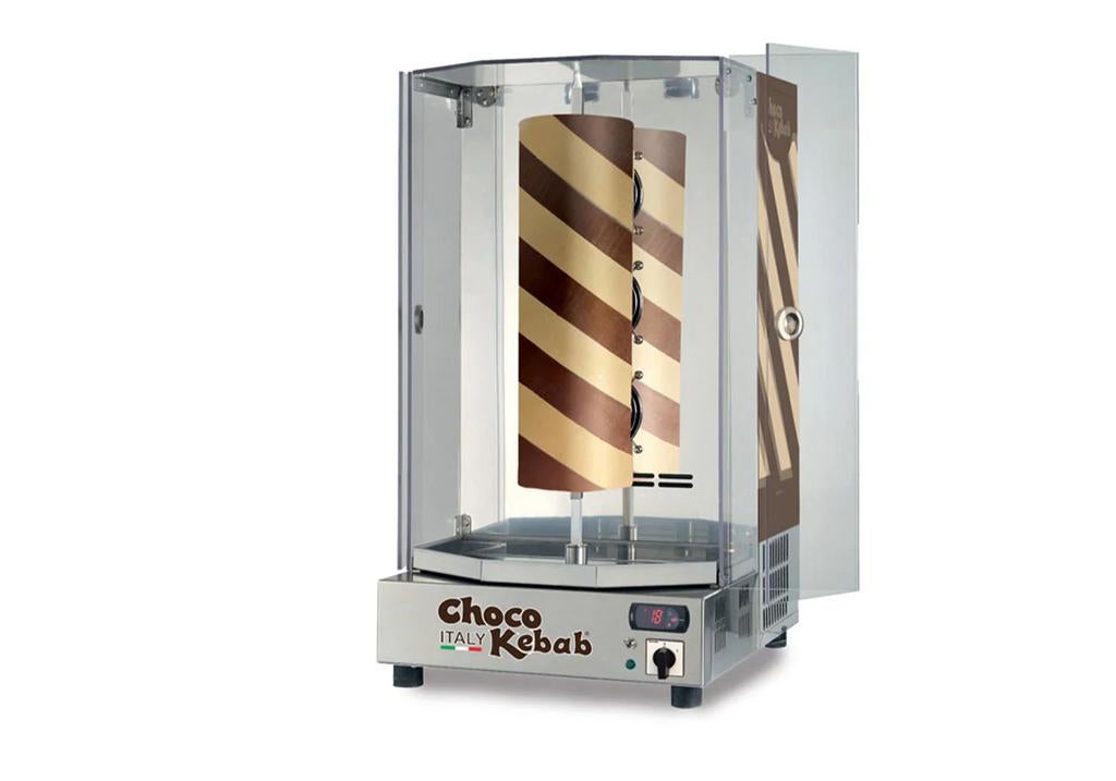 De gekoelde vitrine voor Choco Kebab, Ophalen, Zo goed als nieuw