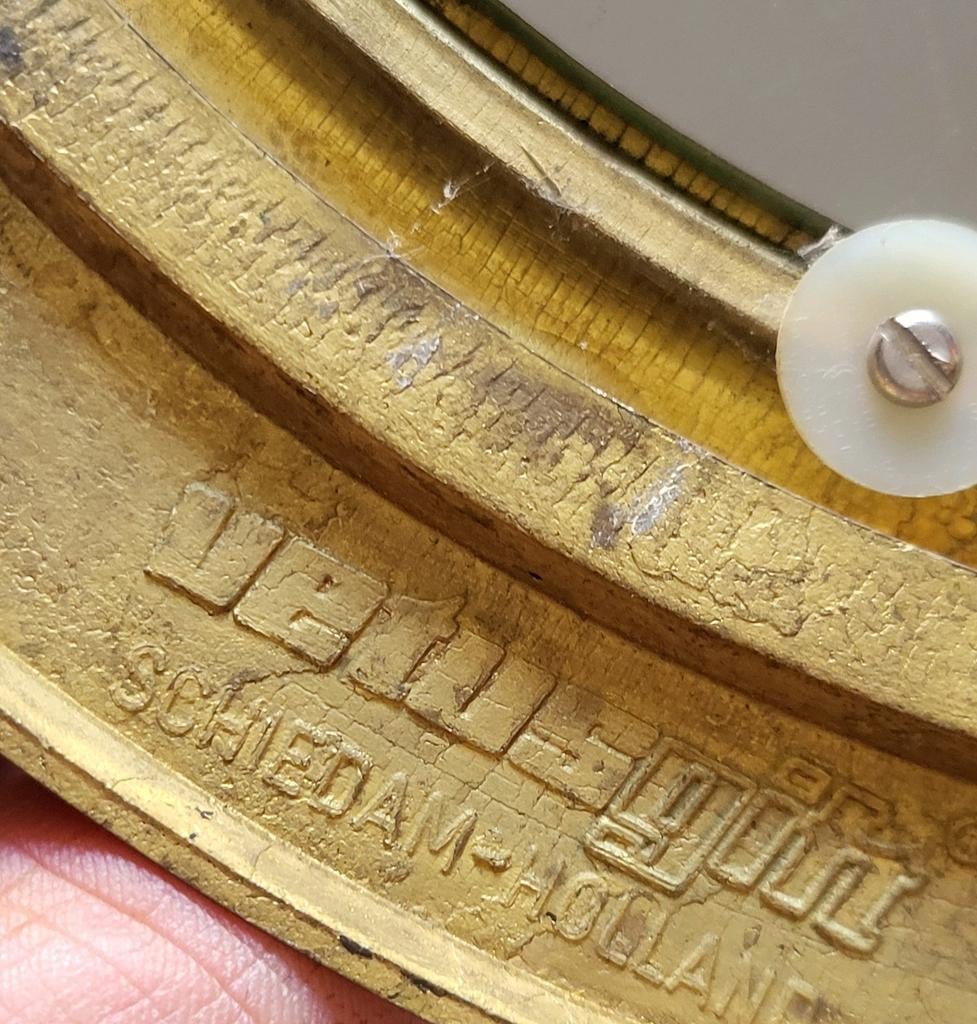 Vintage/Patrijspoort/Vetus/Schiedam/Spiegel, Antiek en Kunst, Ophalen of Verzenden