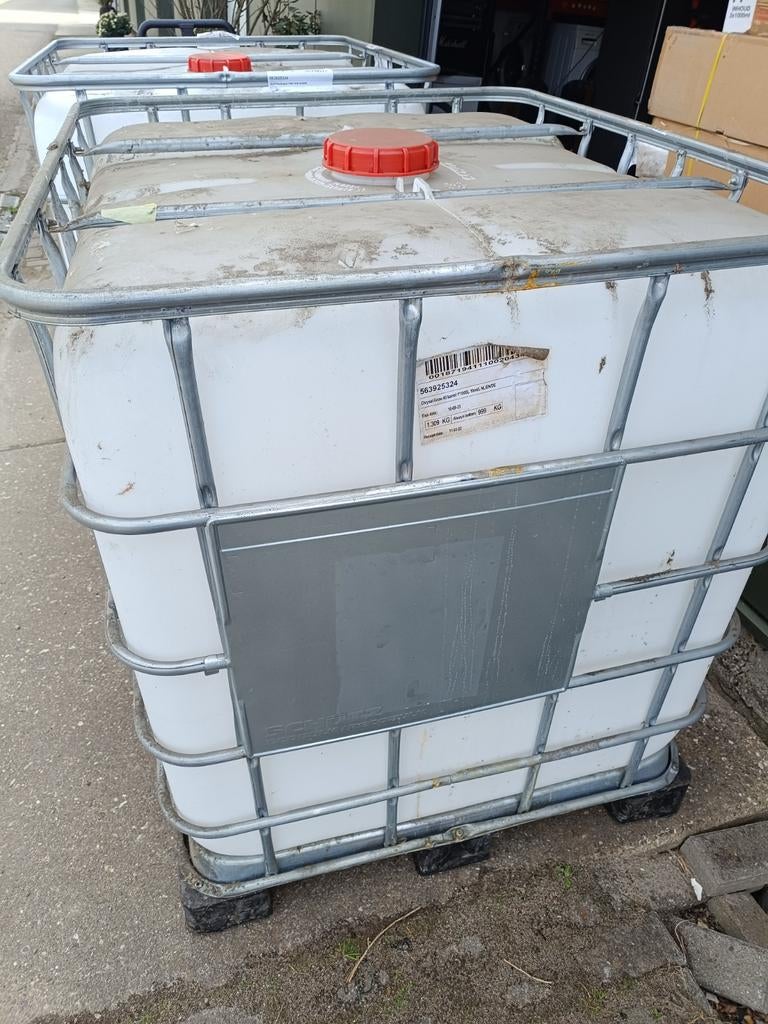 IBC vat 1000 liter, Ophalen, Gebruikt, Geen idee, Kweektent