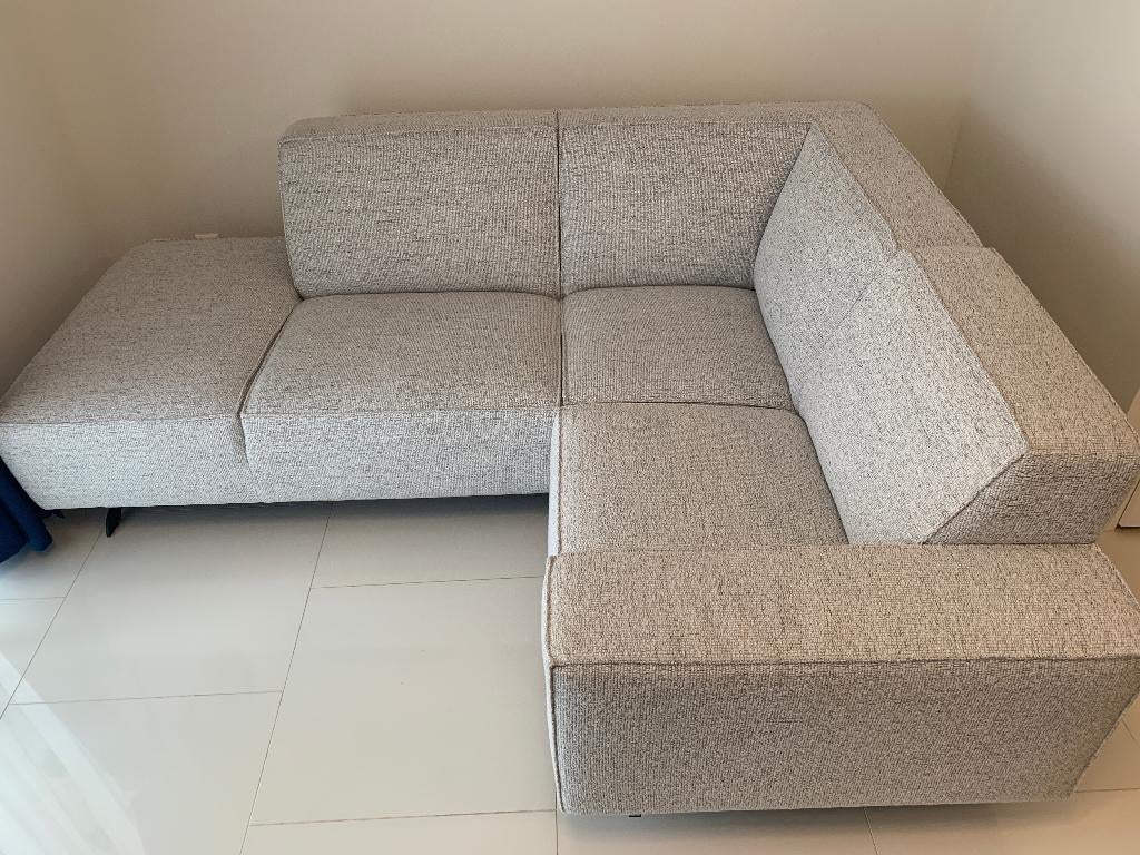 Italiaanse Loungebank Giant/Montel - NIEUW, Ophalen, Hoekbank, Stof, 150 cm of meer