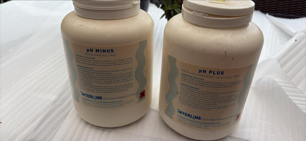 pH Minus & pH Plus voor vijver of zwembad gratis af te halen, Ophalen of Verzenden, Gebruikt, Overige typen