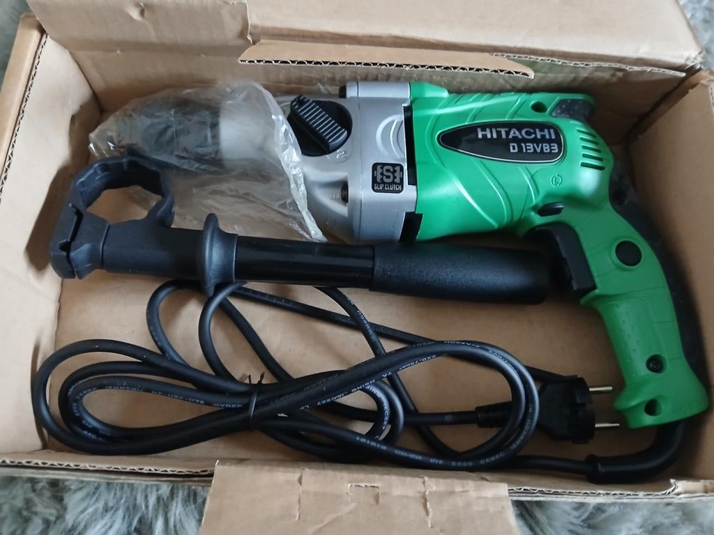 Hitachi boormachine D13VE3, Doe-het-zelf en Verbouw, Gereedschap | Boormachines, Ophalen of Verzenden, Nieuw, Boormachine