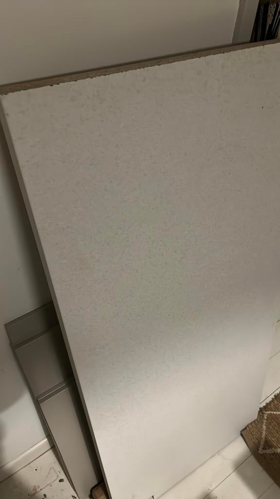 Werkblad Saljan van Ikea (restant), Ophalen, Zo goed als nieuw, Minder dan 100 cm, Grijs