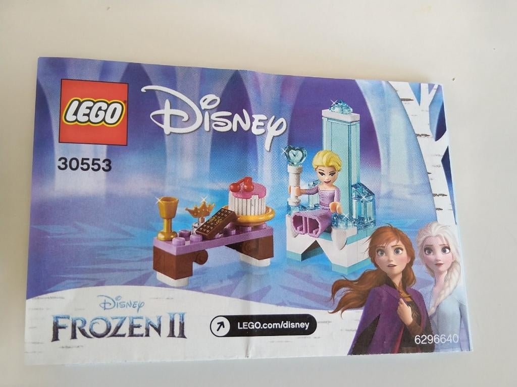 Lego Disney Princess 30553 Elsa's Wintertroon, Compleet, Lego, Ophalen of Verzenden, Zo goed als nieuw