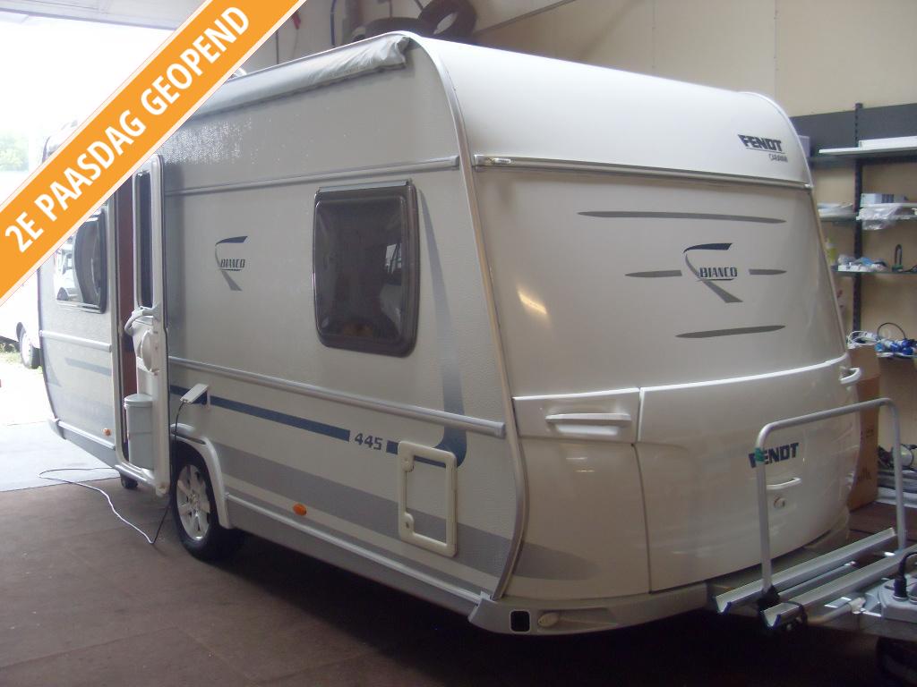 Fendt Bianco 445 TFB, Caravans en Kamperen, Caravans, Rondzit, Schokbreker, Bedrijf, Overige typen