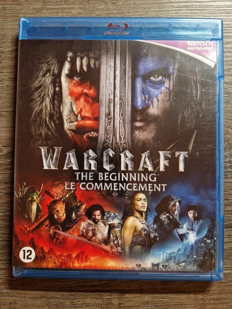 Warcraft: The Beginning (2016) blu-ray, Ophalen of Verzenden, Zo goed als nieuw, Actie