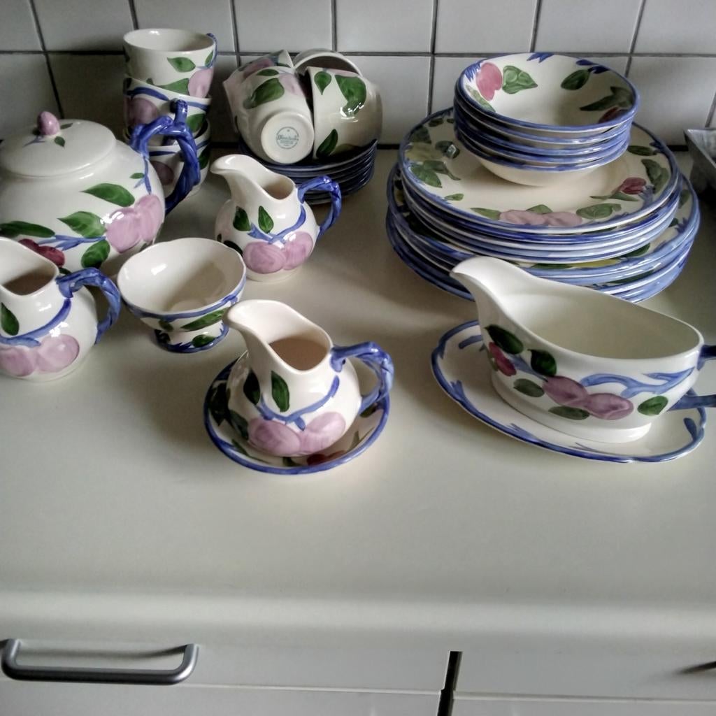 Johnson brothers  franciscan orchard  en peach tree, Huis en Inrichting, Keuken | Servies, Ophalen, Zo goed als nieuw, Overige stijlen