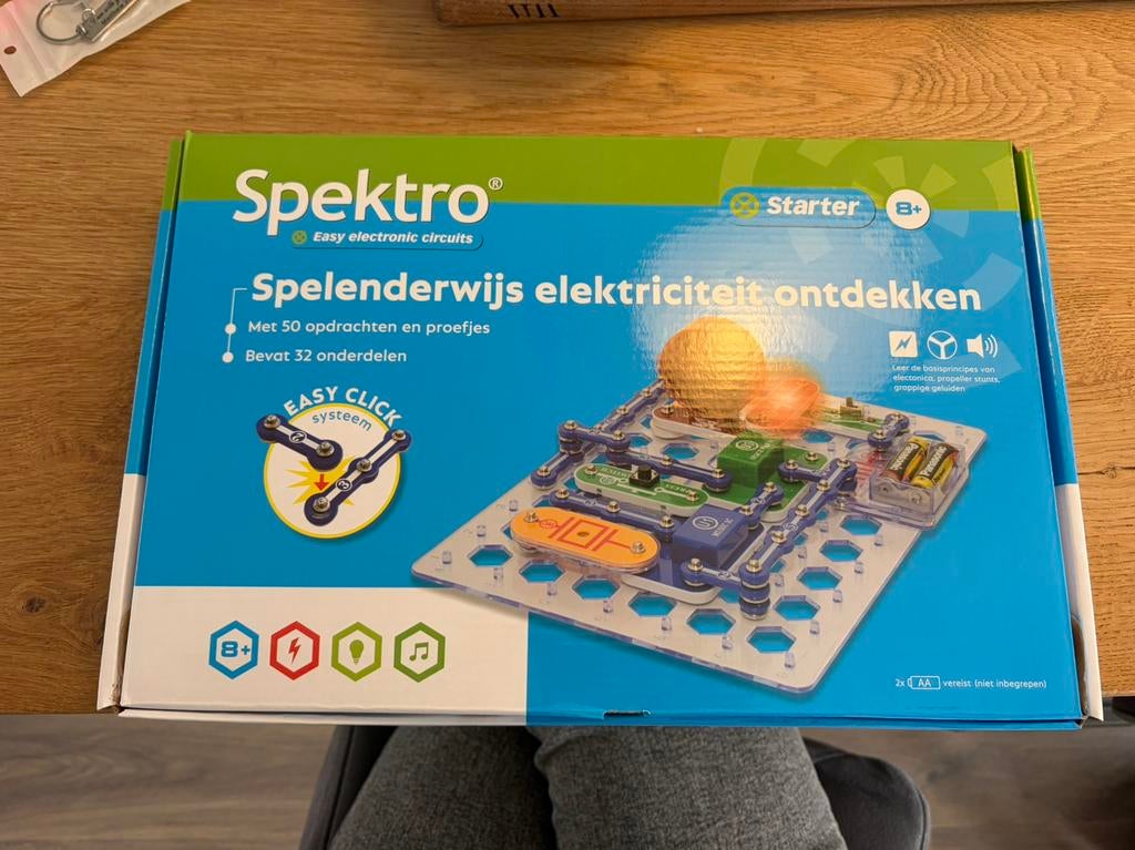 Spektro - spelend elektriciteit ontdekken, Ophalen of Verzenden, Zo goed als nieuw
