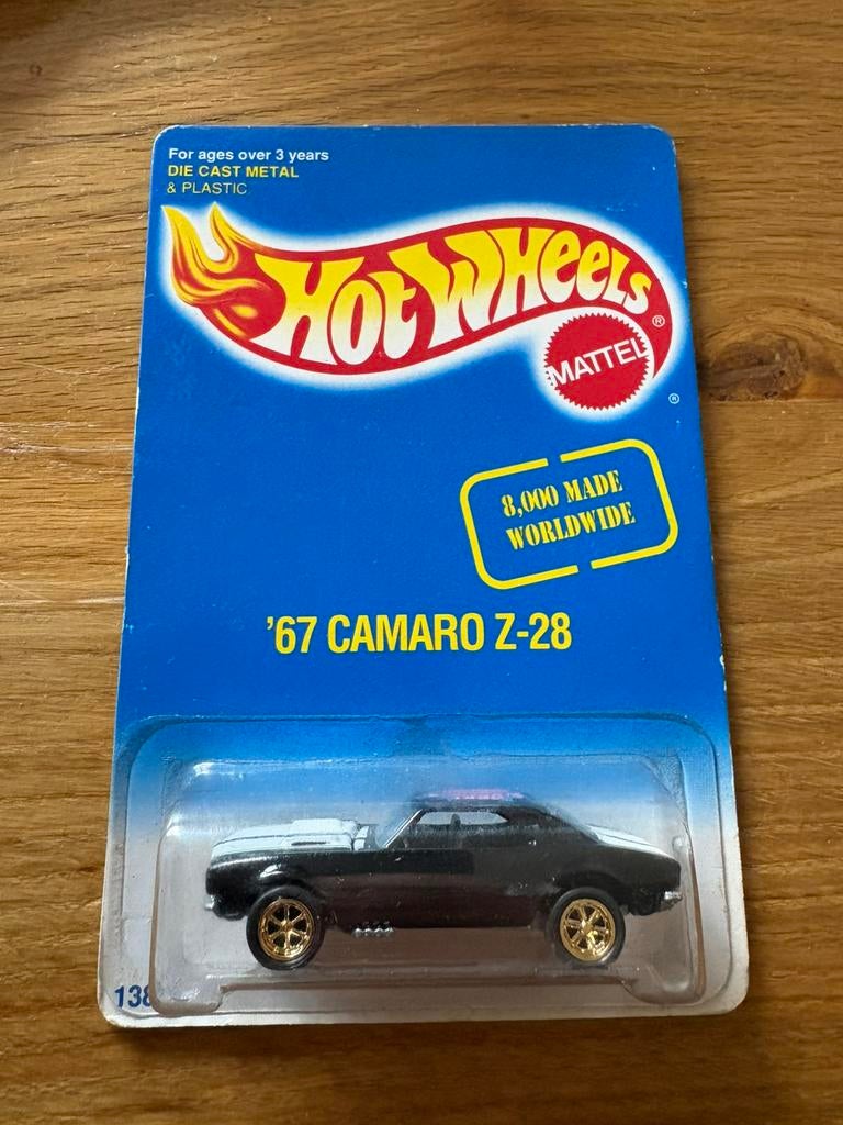 HotWheels '67 Camaro Z-28 Greater Seattle Toy Show 1995, Ophalen of Verzenden, Nieuw, Auto