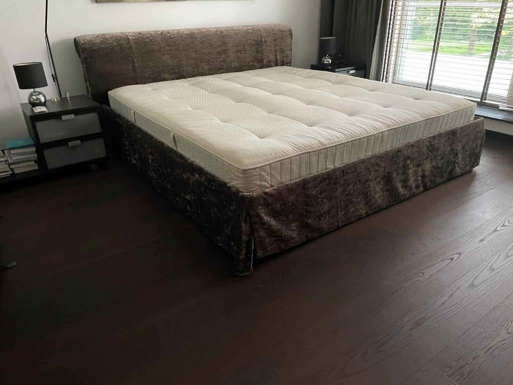 Super Kingsize Schramm bed, Ophalen, Tweepersoons, Zo goed als nieuw, Overige maten