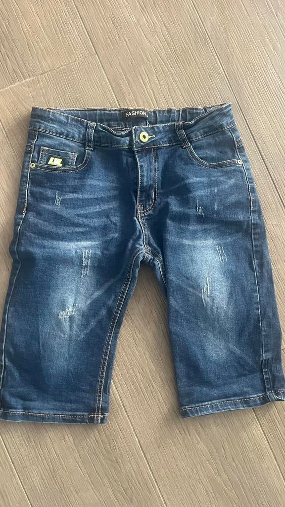 Icon korte spijkerbroek maat 152, Ophalen of Verzenden, Zo goed als nieuw, Jongen, Broek