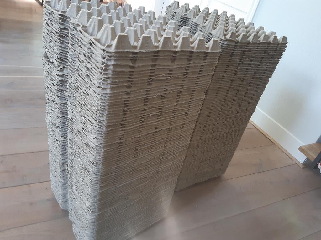 eiertray, eierdoos, eierrek, eierdozen €0,05, Dieren en Toebehoren, Pluimvee | Toebehoren, Ophalen of Verzenden, Gebruikt, Overige typen