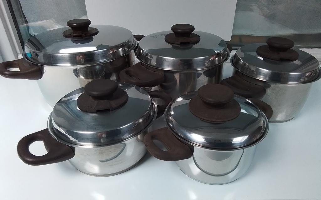 Fissler pannenset 5 delig, Ophalen of Verzenden, Zo goed als nieuw