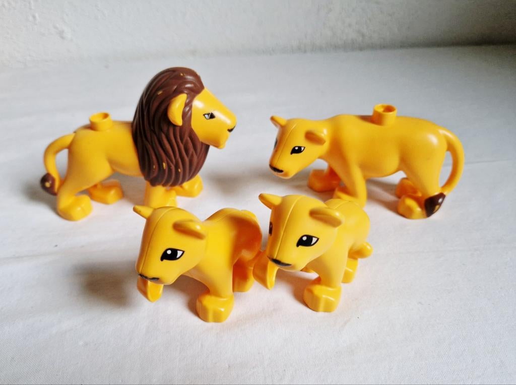 Duplo dierentuin dieren safari Leeuw, Ophalen of Verzenden, Gebruikt, Duplo