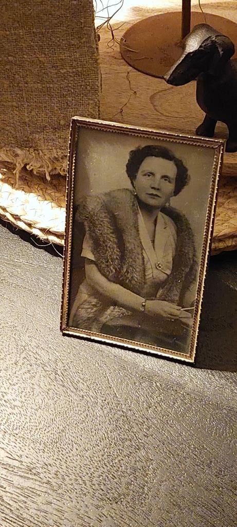 OUD FOTOLIJSTJE FOTO-LIJST-JE, Antiek en Kunst, Curiosa en Brocante, Ophalen of Verzenden