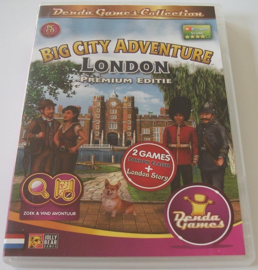 PC Game *** BIG CITY ADVENTURE 5 *** London, Puzzel en Educatief, 1 speler, Ophalen of Verzenden, Zo goed als nieuw