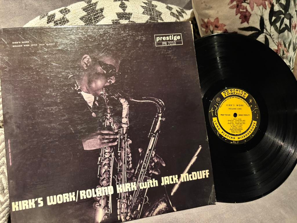 Roland kirk/jack mc duff prestige 1961 jazz, 1960 tot 1980, Overige formaten, Ophalen of Verzenden, Zo goed als nieuw