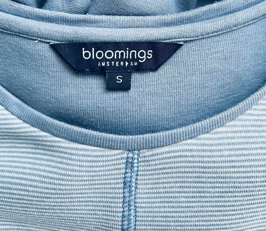 Jurk maat S 36/38  zgan merk Bloomings, Blauw, Ophalen of Verzenden, Zo goed als nieuw, Knielengte