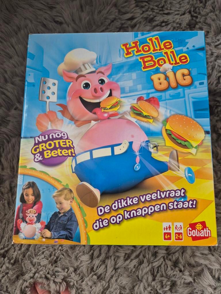 Spel holle bolle big, compleet in doos, Ophalen, Zo goed als nieuw