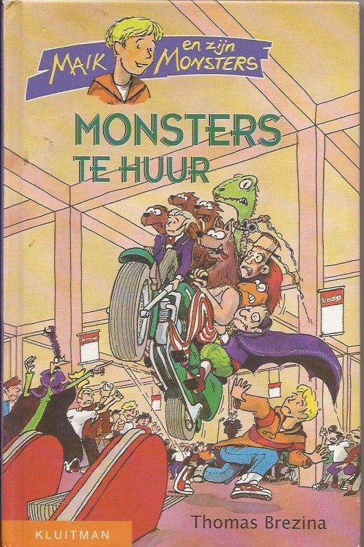 Thomas Brezina Maik en zijn Monsters. Monsters te huur, Gelezen, Fictie algemeen, Ophalen of Verzenden, Thomas Brezina
