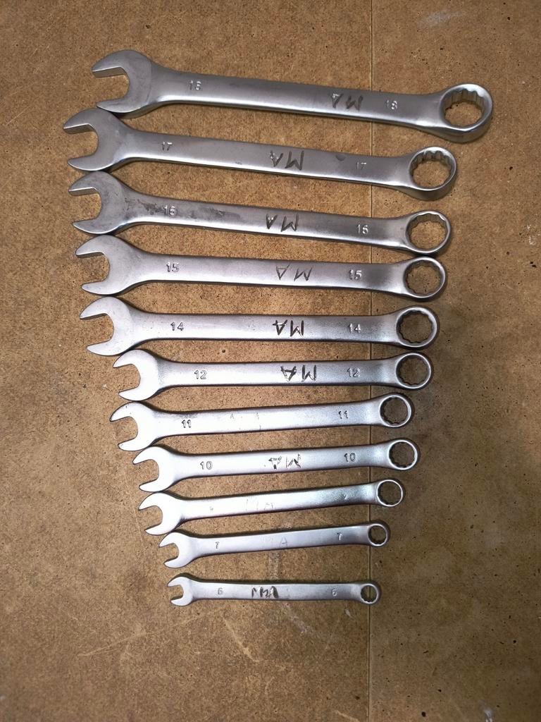 Ringsleutel set steeksleutel, Ophalen