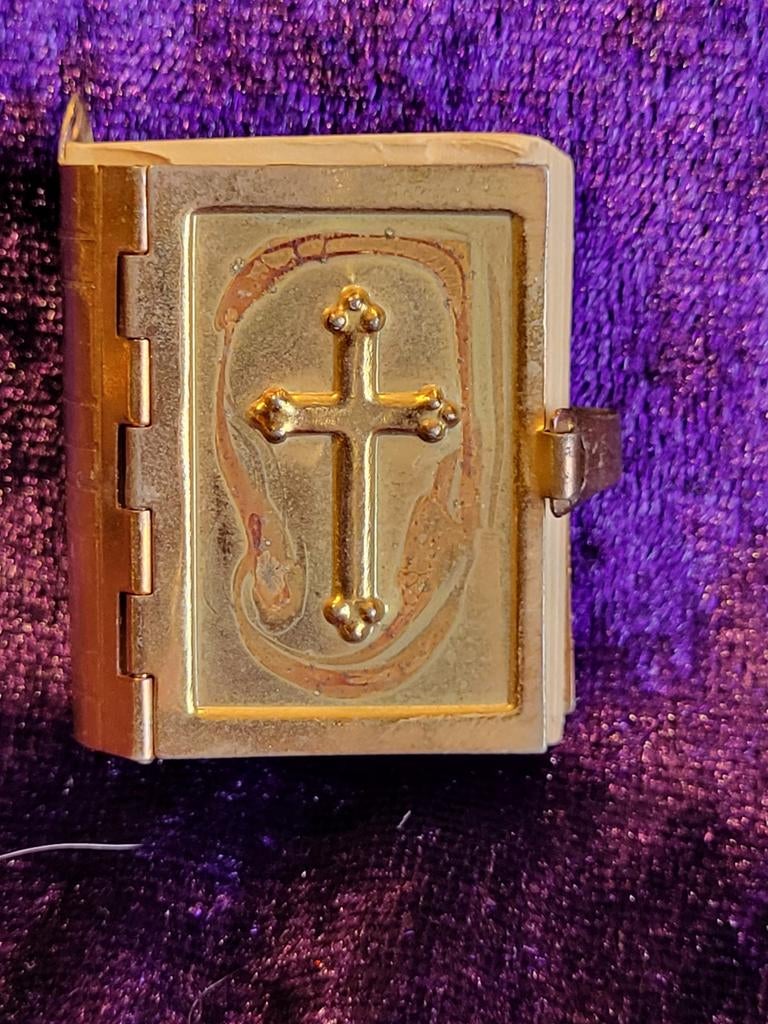 Mini bijbeltje, Ophalen of Verzenden, Zo goed als nieuw, Beeld(je)