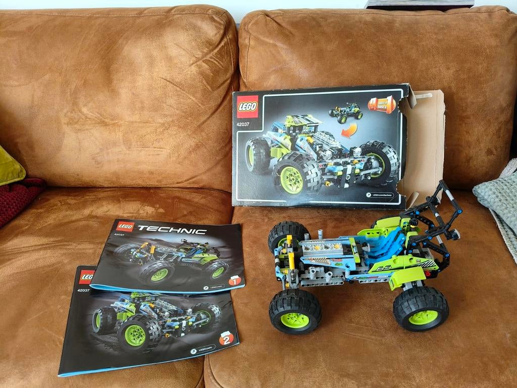 Lego Technic 42037 Formule Terreinwagen, Ophalen of Verzenden, Zo goed als nieuw, Complete set, Lego