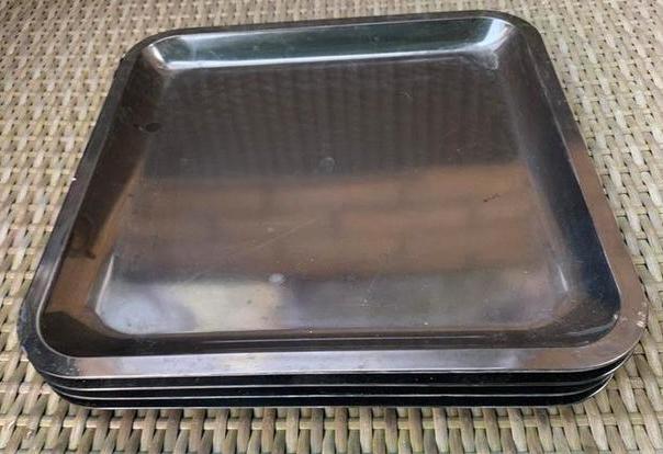 Set van 4 ZAK designs melamine dienbladen, Ophalen of Verzenden, Gebruikt