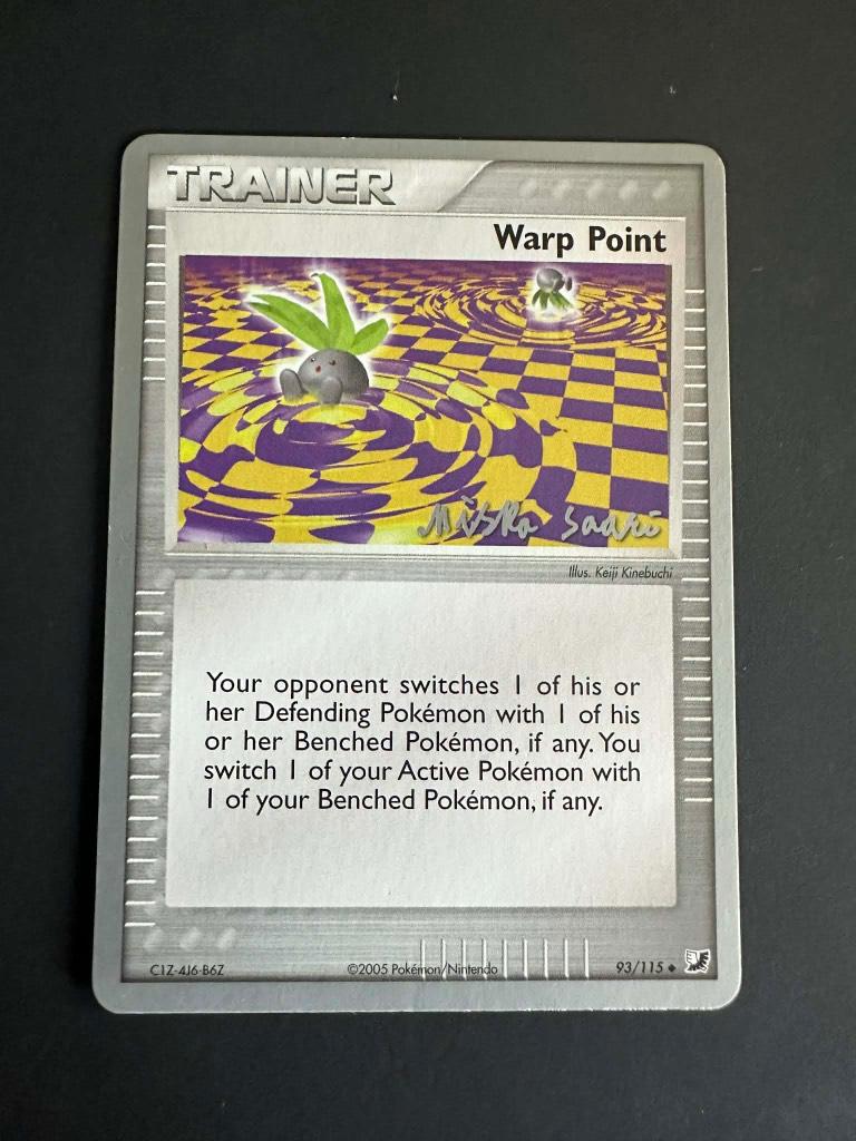 Warp Point 2006 WC, Ophalen of Verzenden, Gebruikt, Losse kaart