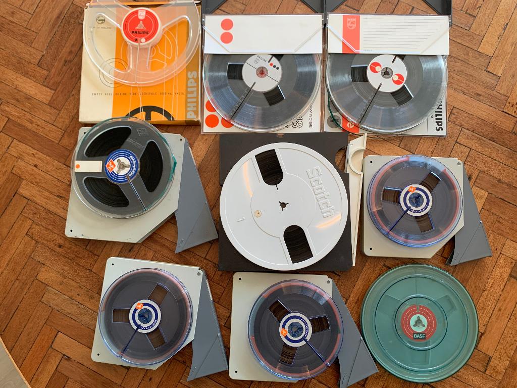 Bandrecorder geluidsbanden, Ophalen of Verzenden, Bandrecorder, Met banden