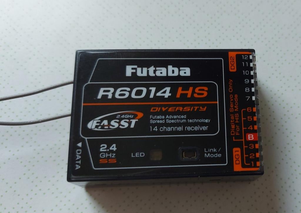 Futaba R6014HS 2.4 GHz Fasst ontvanger, Ophalen of Verzenden