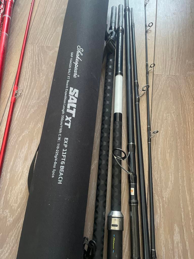 Shakespeare SALT XT Beach Expedition hengel, Ophalen, Gebruikt, Werphengel