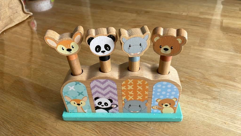 Houten baby speelgoed, Kinderen en Baby's, Ophalen of Verzenden, Gebruikt