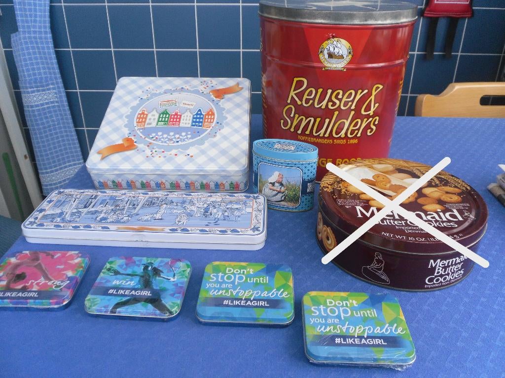 BLIKKEN GROOT EN KLEIN, Ophalen of Verzenden, Gebruikt, Overige