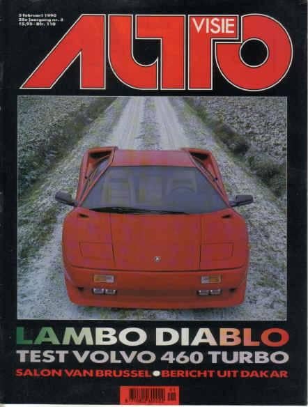 Autovisie 3 1990 : Volvo 460 Turbo - Nissan Infiniti Q45, Ophalen of Verzenden, Gelezen, Algemeen