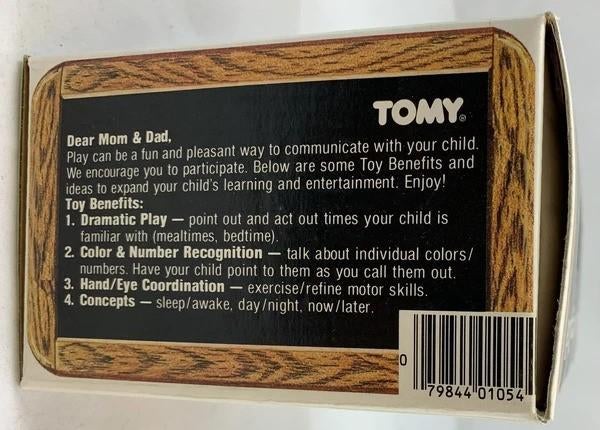 Tomy Ring a Dingy Muziekdoos Vintage 1980s Plastic Klok OVP, Coolsingel 104, 3011 AG Rotterdam, Netherlands, Verzenden, Overige typen