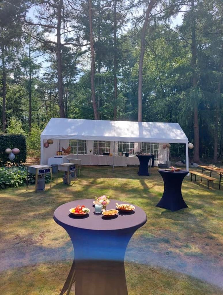 Te huur! Partytent statafel biertafel koelwagen disco, Ophalen, Zo goed als nieuw