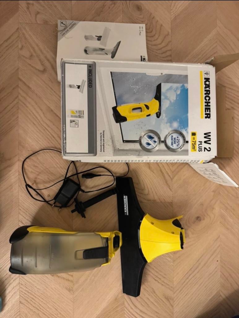 Kärcher raamreiniger WV 2 Plus, Ophalen of Verzenden, Niet werkend