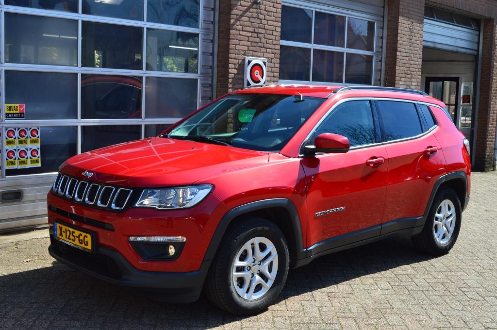 Jeep Compass 1.6 M.Jet Longitude, Pdc, Klimaatregeling,, Auto's, Jeep, Keurmerk '100% Onderhouden', Stof, Gebruikt, 4 cilinders