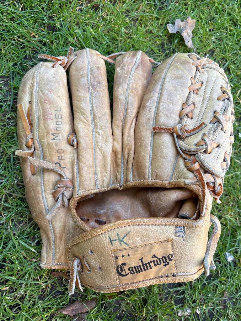 Linker honkbal handschoen merk (Cambridge), Ophalen of Verzenden, Gebruikt, Honkbal, Handschoen