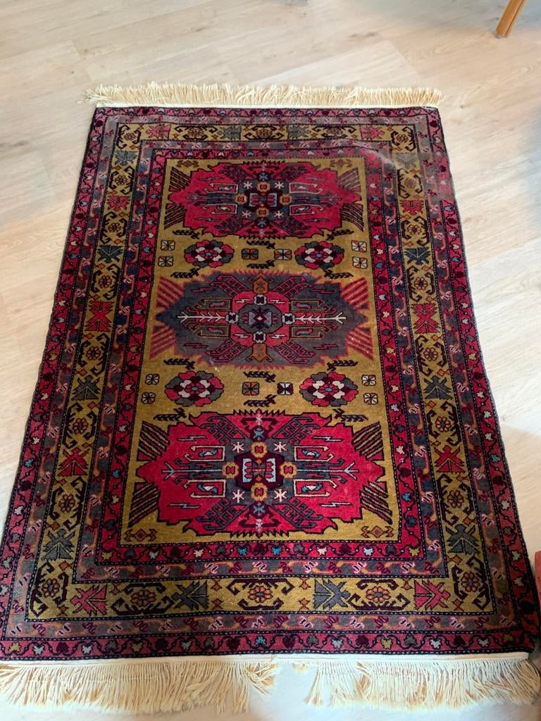 Perzisch tafelkleed 118 x 185, Gebruikt, 100 tot 150 cm, Ophalen of Verzenden, 150 tot 200 cm